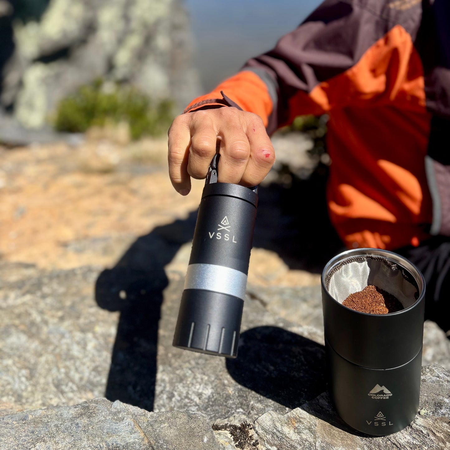 VSSL Nest Pour Over Kit + Java G25 Grinder Bundle